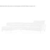 Narożna rozkładana sofa materiałowa Khotiv