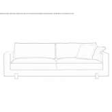 Fabric sofa Alquizar
