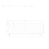 Skórzana sofa na bazie sanek Vadeni