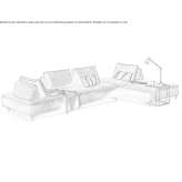 Sofa segmentowa Aizenay