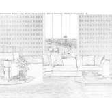 Sectional curved leather sofa Potenza