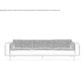 Skórzana sofa 4-osobowa Omas