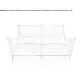 A relaxing 3-seater fabric sofa Doruchow