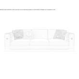 Leather 4-seater sofa Yelabuga