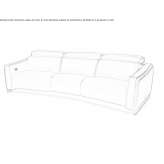 Sofa rozkładana 3-osobowa Fromista