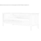 Sofa materiałowa 3-osobowa Kunzing