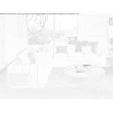 Modułowa sofa materiałowa segmentowa Villanua