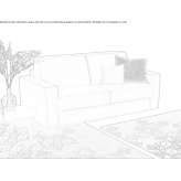 2-osobowa rozkładana sofa z tkaniny Carrizal