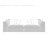 4-seater fabric sofa Bytca