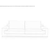 Aksamitna sofa Chiclayo