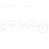 Narożna skórzana sofa Zele