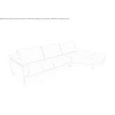 Skórzana sofa z szezlongiem Edolo