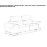 3-seater fabric sofa bed Connerre