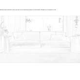 Sofa materiałowa 3-osobowa Puhja