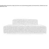2-seater fabric sofa Corzano