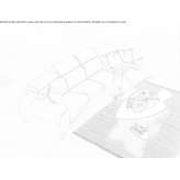 Leather sofa with fold-out function, curved, sectional Primda