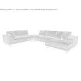 Sectional sofa with chaise longue Coles