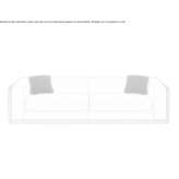 Leather 4-seater sofa Gilwern