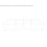 Leather sectional sofa Desterro