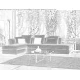 Modular sofa Cekcyn
