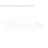 Skórzana sofa segmentowa Nikita