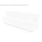 Sofa materiałowa 3-osobowa Ghioca
