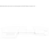 Modułowa sofa z tkaniny Temoac