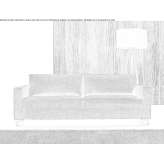 4-seater fabric sofa Colquitt