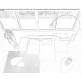 Modular fabric sofa with a removable cover Itapage