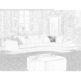 Corner sectional sofa in fabric Eumundi