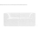 Modular 2-seater fabric sofa Nadezhda
