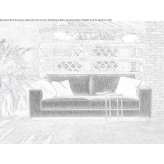 Sofa materiałowa 3-osobowa Jaciara