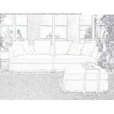 Sectional sofa Dybbol