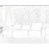 Leather sofa bed with electric drive Ituacu