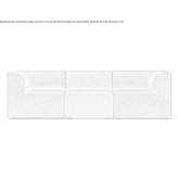Modułowa 3-osobowa sofa materiałowa Nadezhda