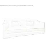 Sofa materiałowa ze zdejmowanym pokrowcem Pisticci