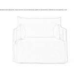 Sofa materiałowa ze zdejmowanym pokrowcem Smolino