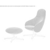 Fabric armchair with armrests Stock