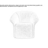 Fabric swivel armchair Kocadere