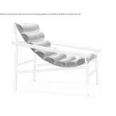 Fabric armchair with armrests Tuchin