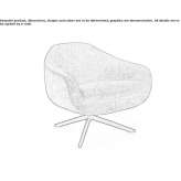 Fabric armchair with armrests Sadovoye