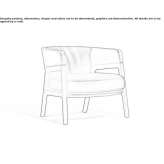 Leather armchair Eferding