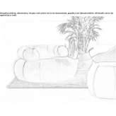 Fabric armchair with armrests Katouna