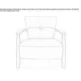 Leather armchair with armrests Neufurth