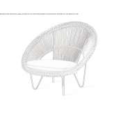 Rattan armchair with armrests Kenly