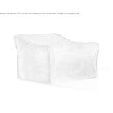 Fabric armchair with armrests Akpazar