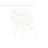 Bamboo armchair with headrest Vidzy