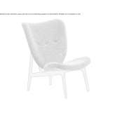 Fotel z tkaniny Benasque