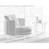 Armchair with armrests Munico