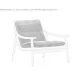Tanned leather armchair with armrests Bolekhiv